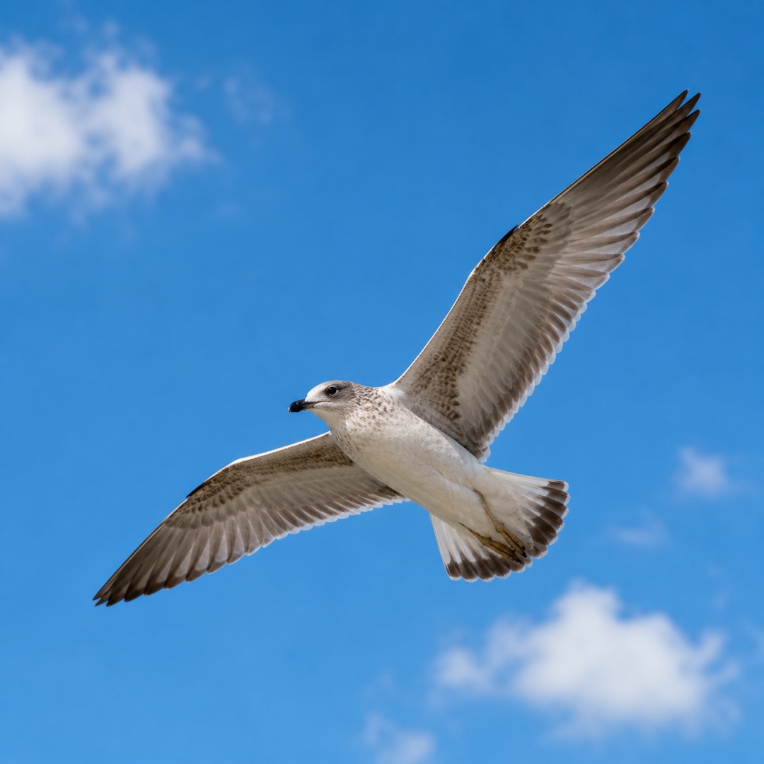 とぶ（空を）のイラスト