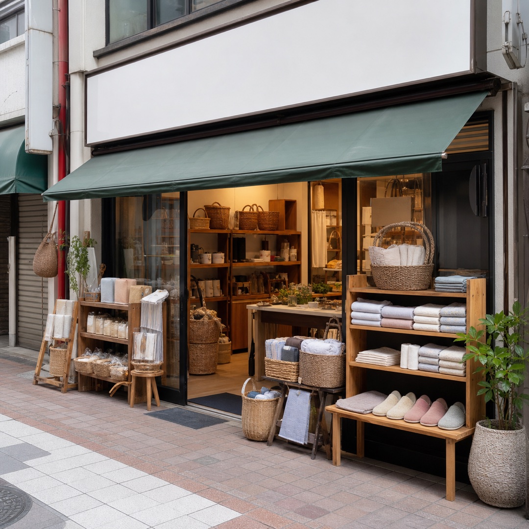 店のイラスト