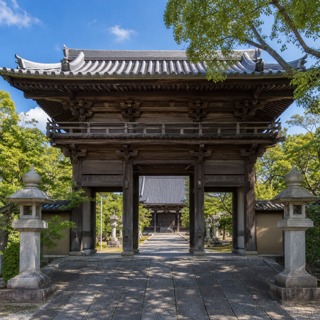 寺のイラスト